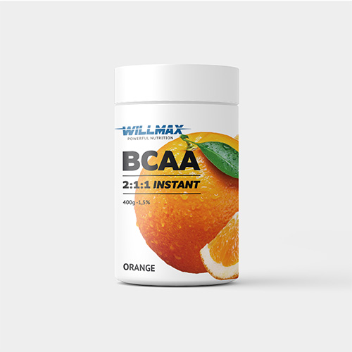 BCAA 2:1:1 400 грамм со вкусом Апельсин